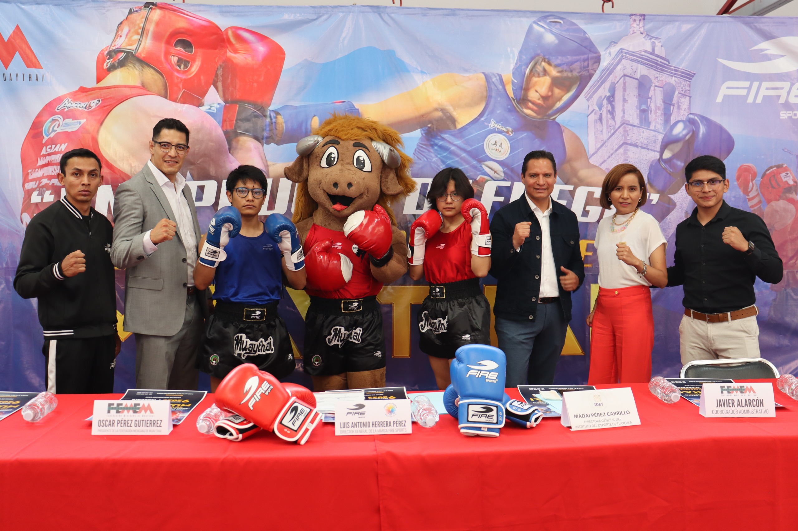 Encabeza Luis Antonino Herrera presentación de Torneo Abierto del Muay Thai 'Una Prueba de Fuego' 2023